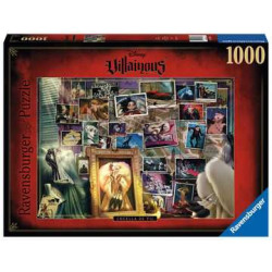 DISNEY - Puzzle Villainous 1000 Pieces - Cruella d'Enfer