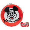 SAC A BANDOULIERE ROND MICKEY MOUSE MOUSEKETEERS - DISNEY - LOUNGEFLY