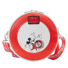 SAC A BANDOULIERE ROND MICKEY MOUSE MOUSEKETEERS - DISNEY - LOUNGEFLY