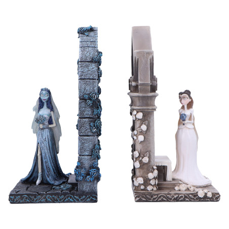 LES NOCES FUNEBRES - Emily & Victoria - Serre-Livres 19cm
