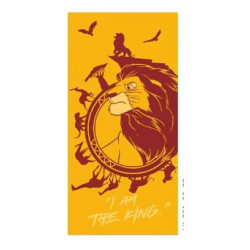 Serviette LE ROI LION - I am the King - Disney