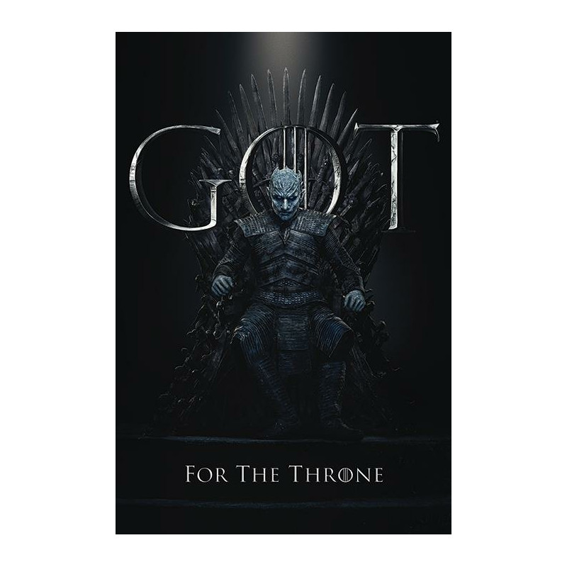 Poster Roi de la nuit game of thrones