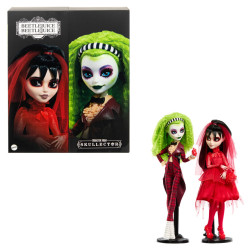 Lot de 2 poupées Monster High Beetlejuice
