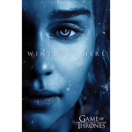 Poster Game of thrones "Winter is here"