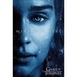 Poster Game of thrones "Winter is here"