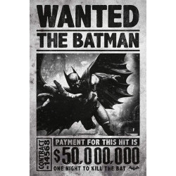 Poster Batman arkham origins (Wanted)