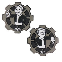 FALLOUT - Pièce de décision (Blanc & Noir) - Pièce Edition Limitée