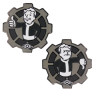 FALLOUT - Pièce de décision (Blanc & Noir) - Pièce Edition Limitée