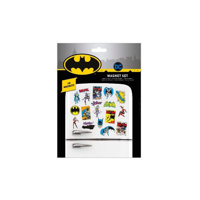 SET DE MAGNETS A FRIGO - BATMAN - DC COMICS