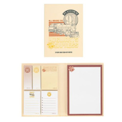 CARNET DE NOTES AUTOCOLLANTS PLATEFORME 9 3/4 - HARRY POTTER