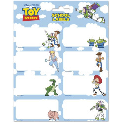ÉTIQUETTES AUTOCOLLANTES TOY STORY - DISNEY/PIXAR