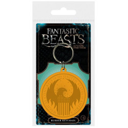 PORTE-CLES EN CAOUTCHOUC LOGO MACUSA - LES ANIMAUX FANTASTIQUES