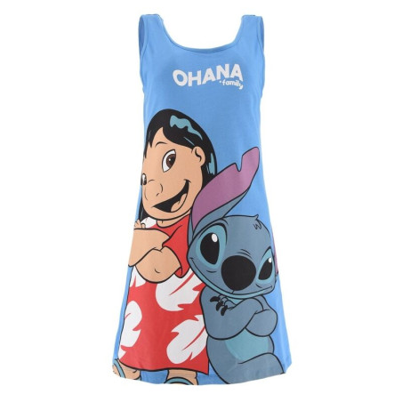 Chemise de nuit bleue Lilo & Stitch taille L disney