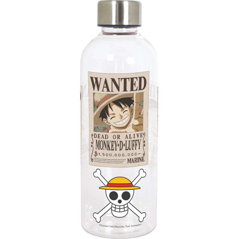Bouteille Plastique Wanted One Piece  Format 850ml