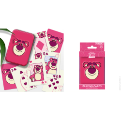 Cartes à Jouer Boite Métal Lotso  - TOY STORY - Disney