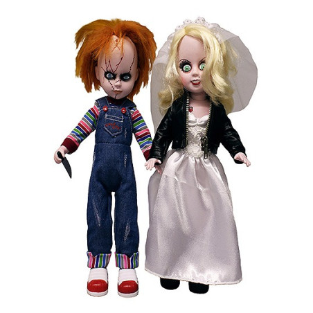 Living Dead Dolls pack poupées Chucky & Tiffany 25 cm