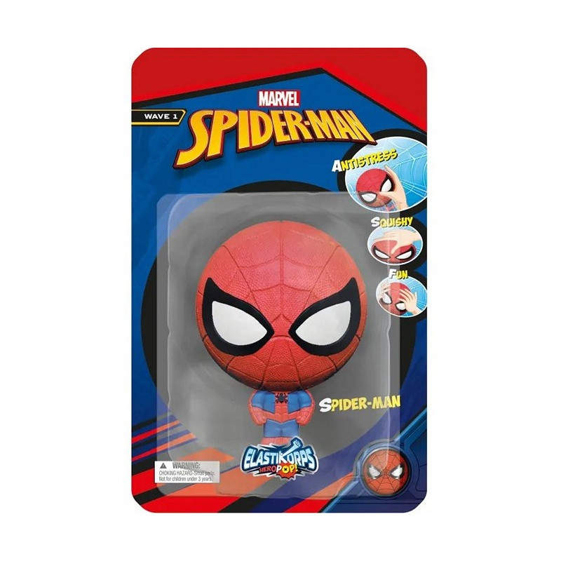 BLIND BOX FIGURINE ELASTIKORPS SPIDERMAN MARVEL ANTI STRESSE