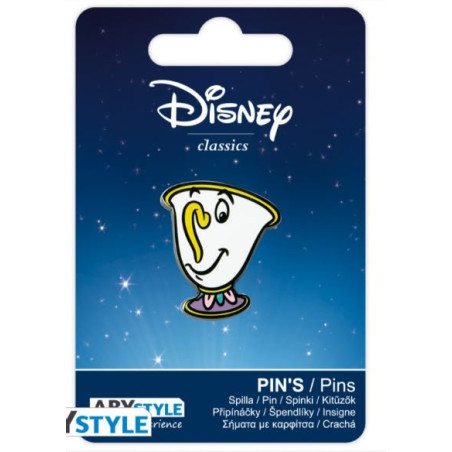 PIN'S ZIP - LA BELLE ET LA BETE - DISNEY