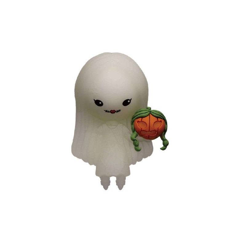 AIMANT 3D EN MOUSSE SALLY AVEC CITROUILLE - ETRANGE NOEL DE MR JACK - DISNEY