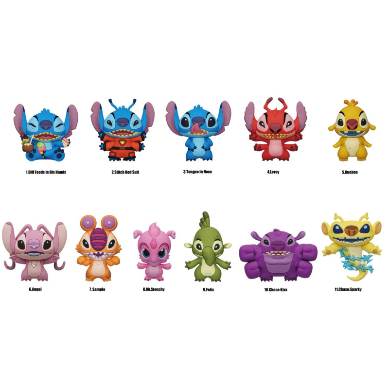 Blind Bag 3D Foam Bag Clip Stitch - Séries 5 - Disney