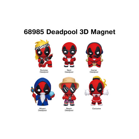 DISPLAY MAGNET DEADPOOL SERIE 1 MARVEL