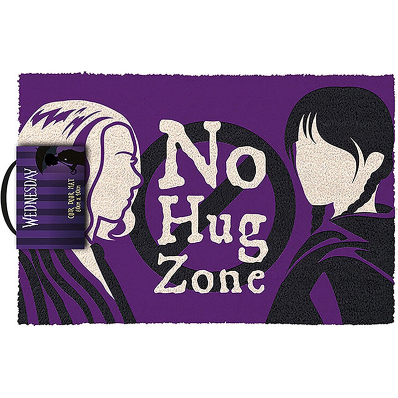 Paillasson No hug zone Mercredi