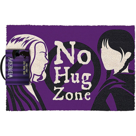 Paillasson No hug zone Mercredi