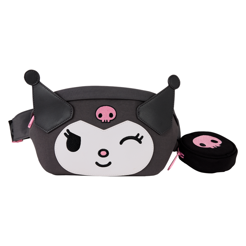 SAC BANANE LOUNGEFLY KUROMI HELLO KITTY