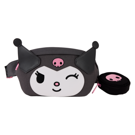 SAC BANANE LOUNGEFLY KUROMI HELLO KITTY