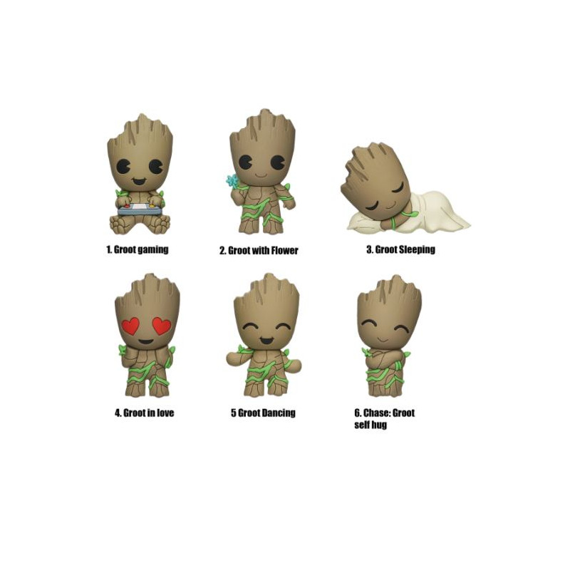 GROOT - SERIE 2 - 3D FOAM MAGNETS IN BLIND BAGS