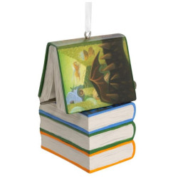 DECORATION DE NOEL LIVRES ET BAGUETTES - HARRY POTTER