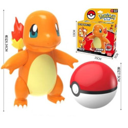 POKEMON MODEL KIT & POKEBALL SALAMECHE