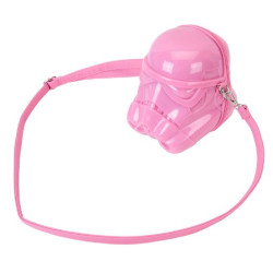 SAC BANDOULIERE STORMTROOPER ROSE - STAR WARS - LOUNGEFLY