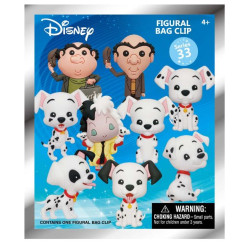 BAG CLIP 3D LES 101 DALMATIENS SERIES 33 - DISNEY