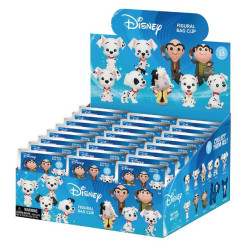 BAG CLIP 3D LES 101 DALMATIENS SERIES 33 - DISNEY