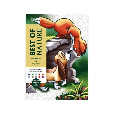 Coloriages mystères Disney Best of Nature