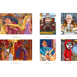 LIVRE DE Coloriages mystères Disney - Héros & Méchants, la battle