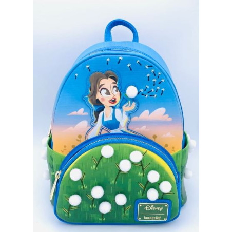LA BELLE ET LA BETE - Belle Flower Puffs - Mini Sac à Dos Loungefly DISNEY