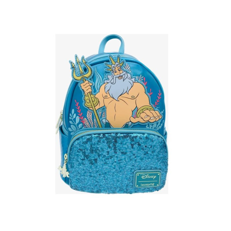 SAC A DOS LOUNGEFLY TRITON LA PETITE SIRENE DISNEY