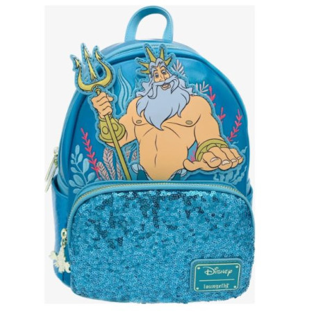 SAC A DOS LOUNGEFLY TRITON LA PETITE SIRENE DISNEY