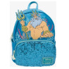 SAC A DOS LOUNGEFLY TRITON LA PETITE SIRENE DISNEY