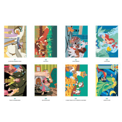 Coloriages au numéro Disney - Les Grands classiques