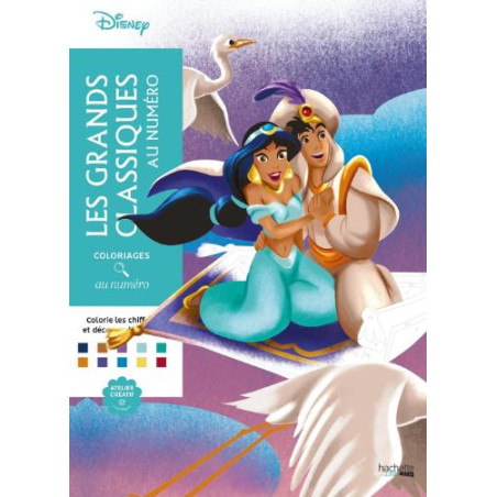 Coloriages au numéro Disney - Les Grands classiques