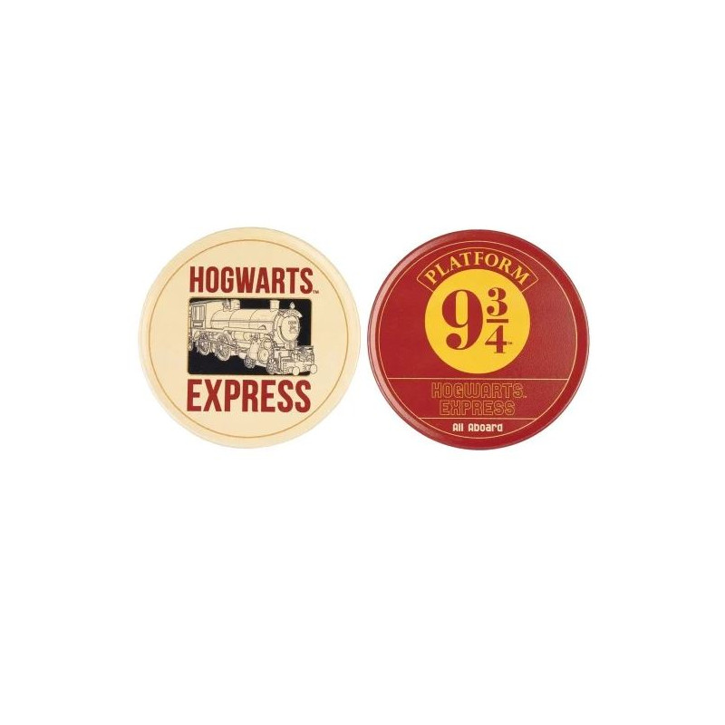 HARRY POTTER - Plateforme 9 3/4 - Set de 2 Sous-Verre