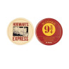 HARRY POTTER - Plateforme 9 3/4 - Set de 2 Sous-Verre