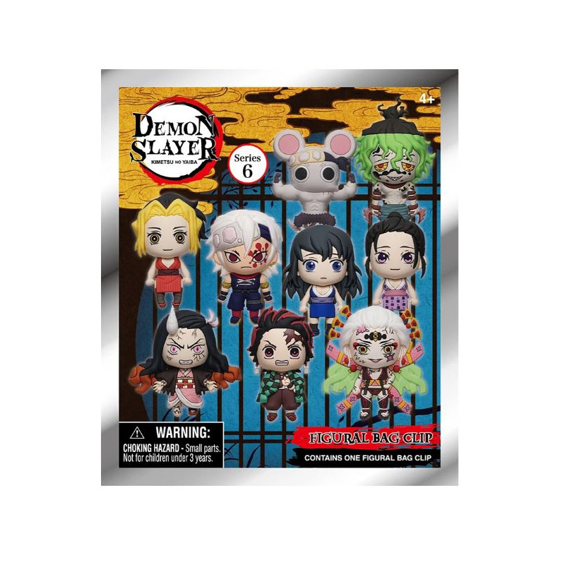 DISPLAY BAG CLIP DEMON SLAYER SERIES 6