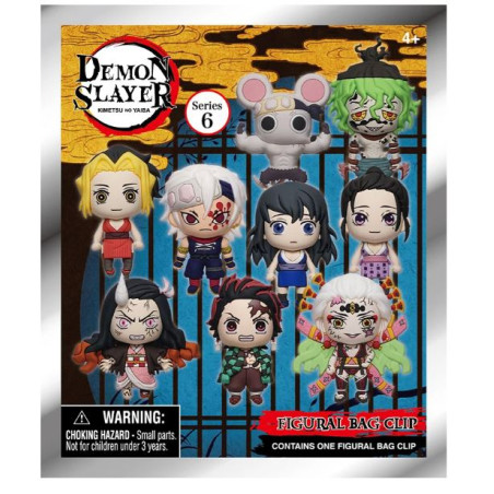 DISPLAY BAG CLIP DEMON SLAYER SERIES 6