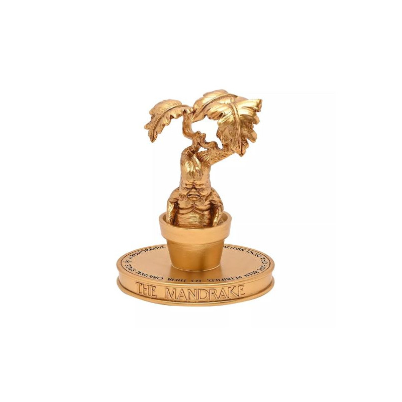 HARRY POTTER - Mandragore - Figurine Doré 18cm