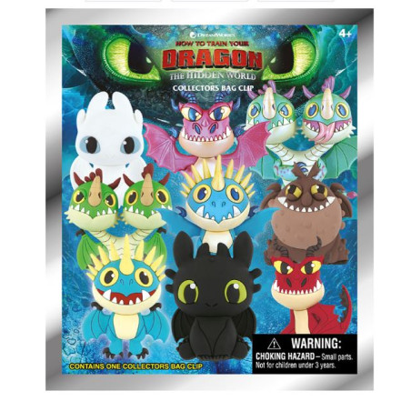 DISPLAY BAG CLIP DRAGONS SERIE 1 DREAMWORKS