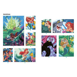 LIVRE DE COLORIAGE LA PETITE SIRENE DISNEY